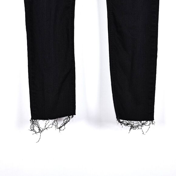 Rag & Bone Jeans Women’s Capri Cropped Skinny Size 26 Raw/Frayed Waist + Hem - Picture 3 of 12